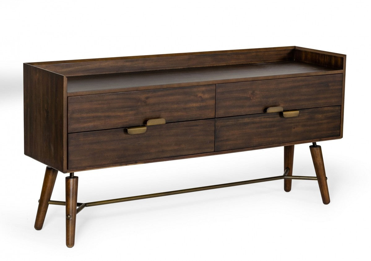 Gray 6-Drawer Double Dresser