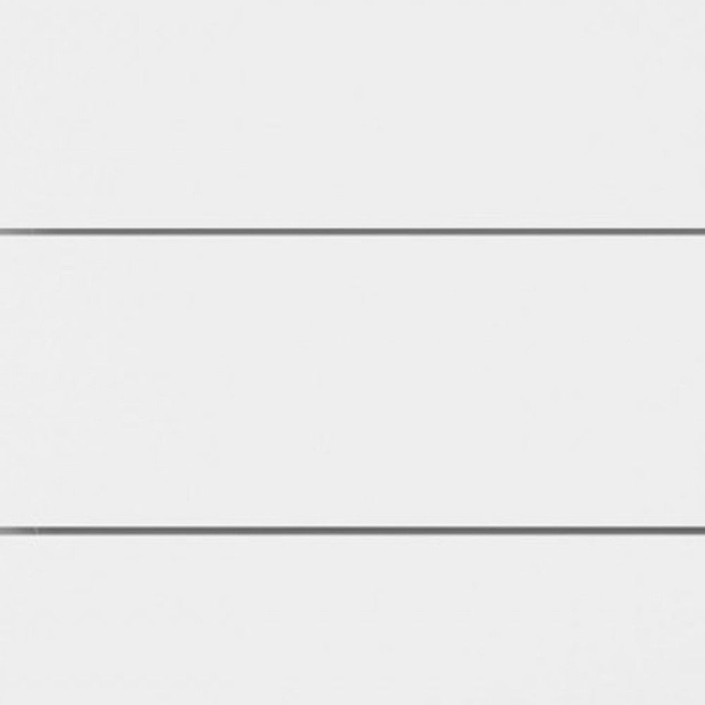 White 6-Drawer Double Dresser