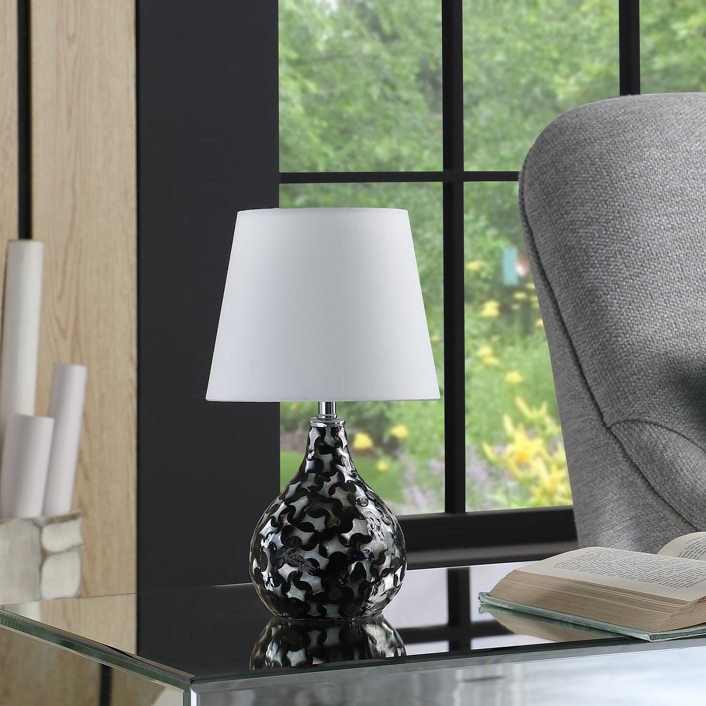 Black Table Lamp w/ Shade