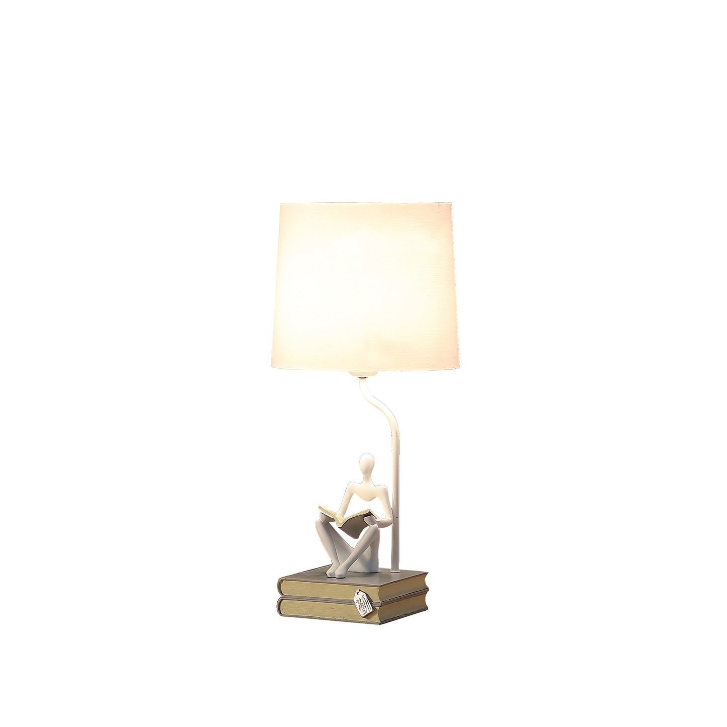 White Table Lamp w/ Shade