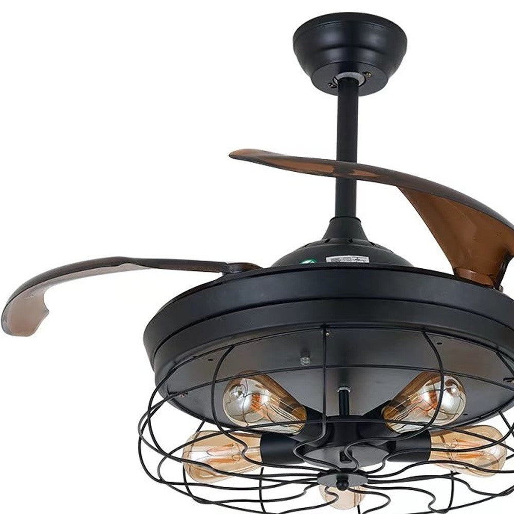 Industrial Caged Ceiling Fan