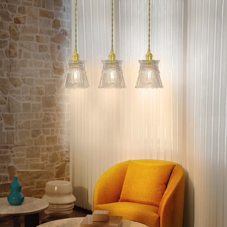 Kitchen Island Glass Edison Bulb Dimmable Ceiling Light