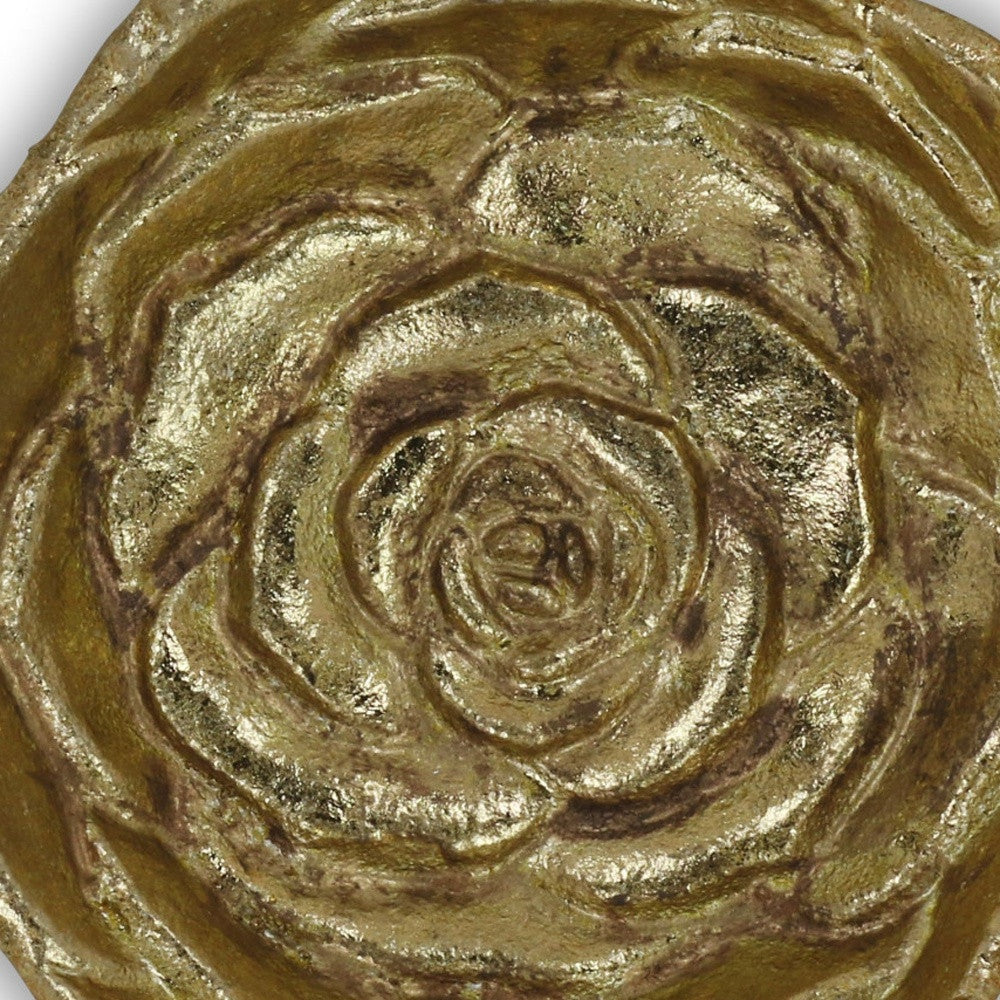 Gold Novelty Metal Handmade Tray