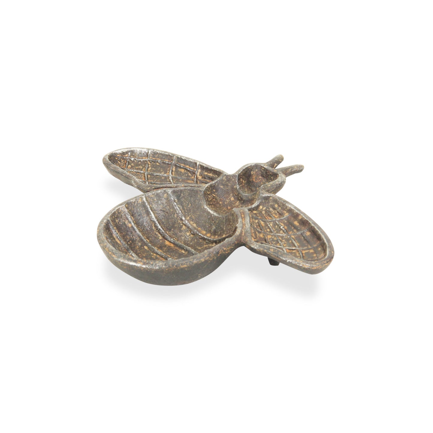 Gray Bumble Bee Metal Handmade Tray