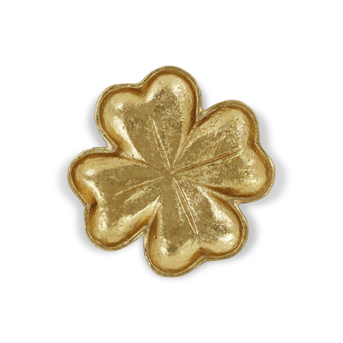 Gold Shamrock Metal Handmade Vanity Tray