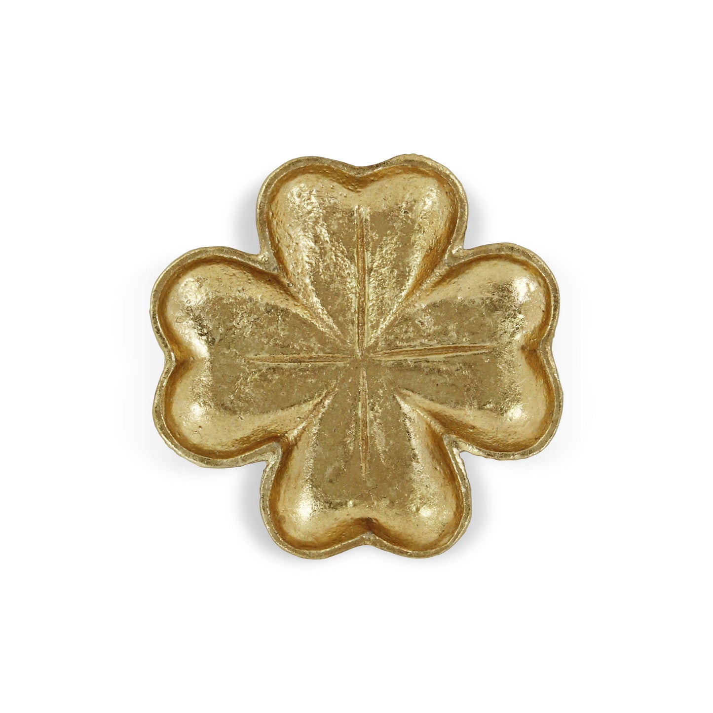 Gold Shamrock Metal Handmade Vanity Tray