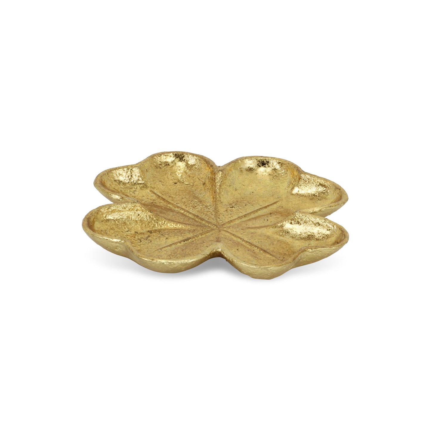 Gold Shamrock Metal Handmade Vanity Tray