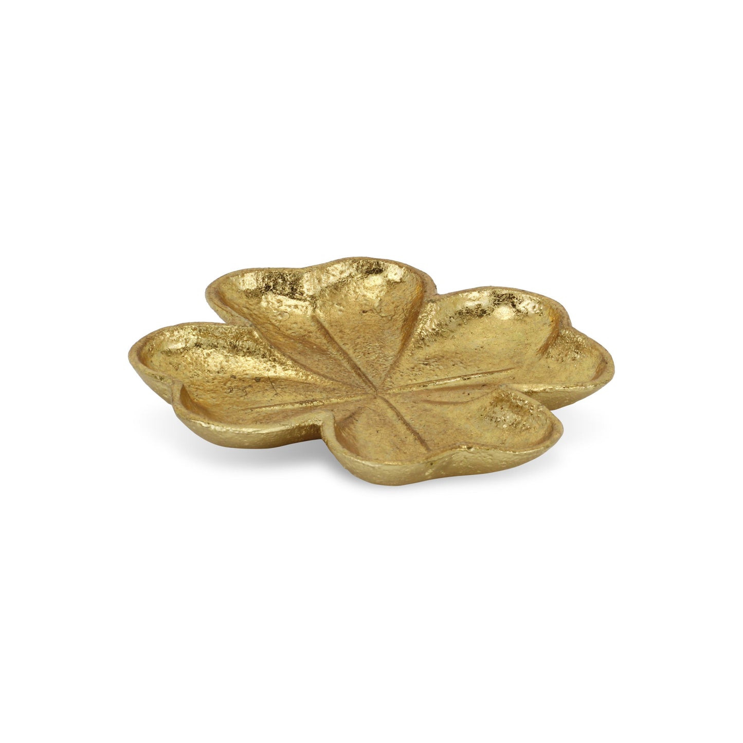 Gold Shamrock Metal Handmade Vanity Tray