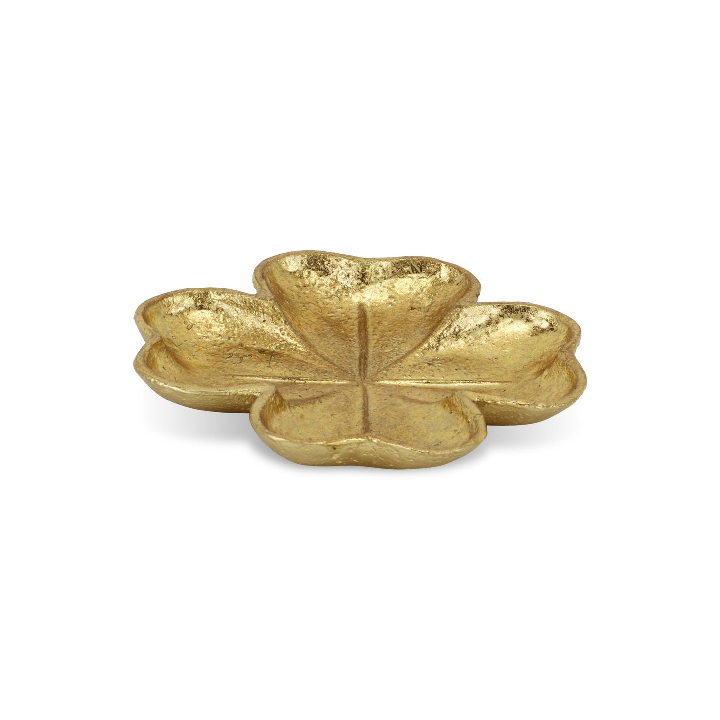 Gold Shamrock Metal Handmade Vanity Tray