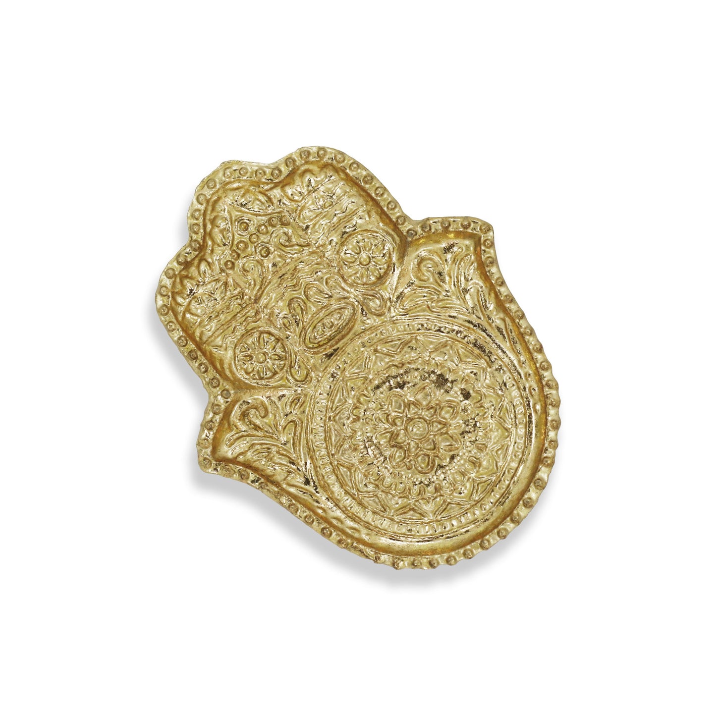 Gold Novelty Metal Handmade Tray
