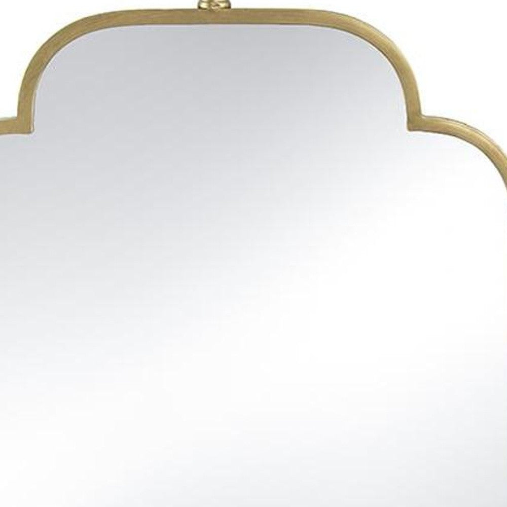 Gold Novelty Accent Mirror
