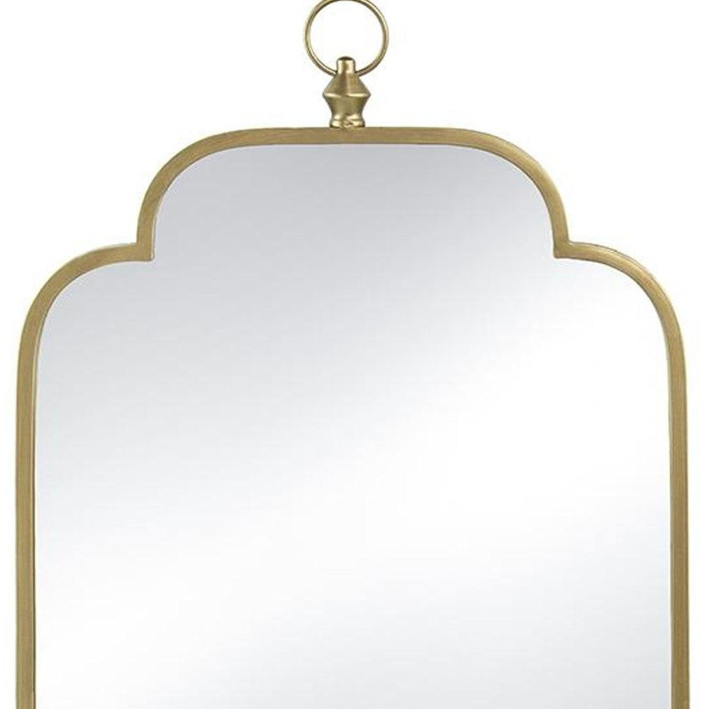 Gold Novelty Accent Mirror