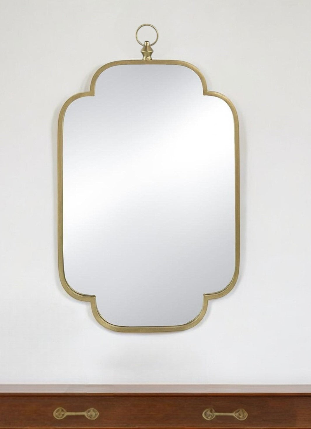 Gold Novelty Accent Mirror
