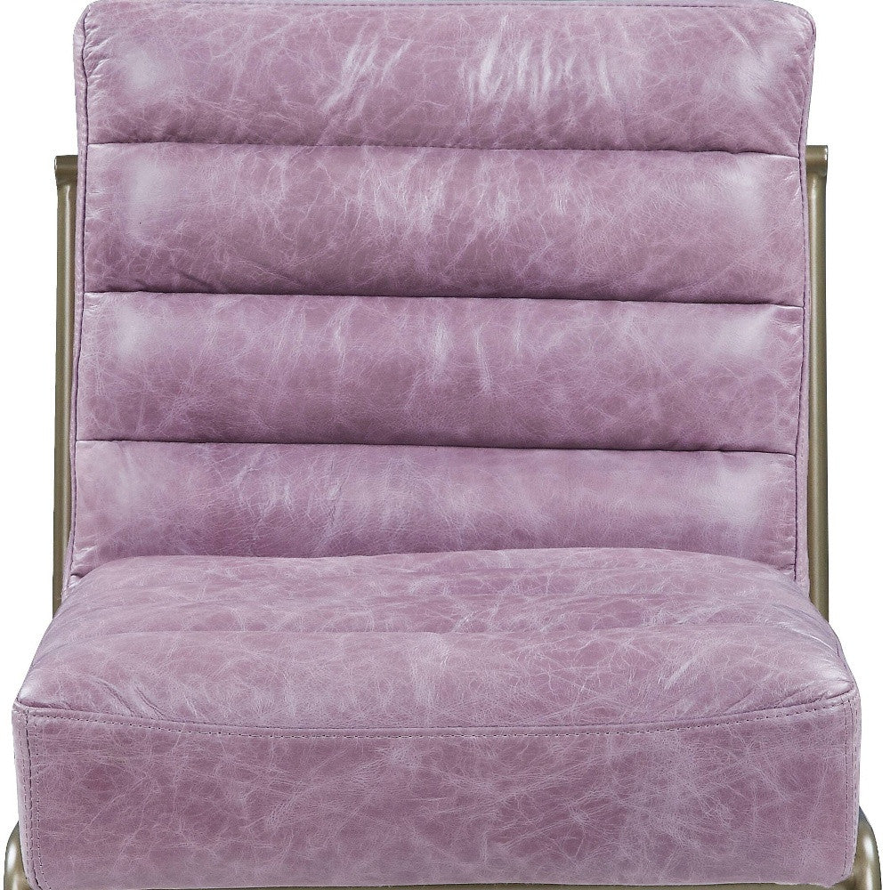 Wisteria Top Grain Leather Chair