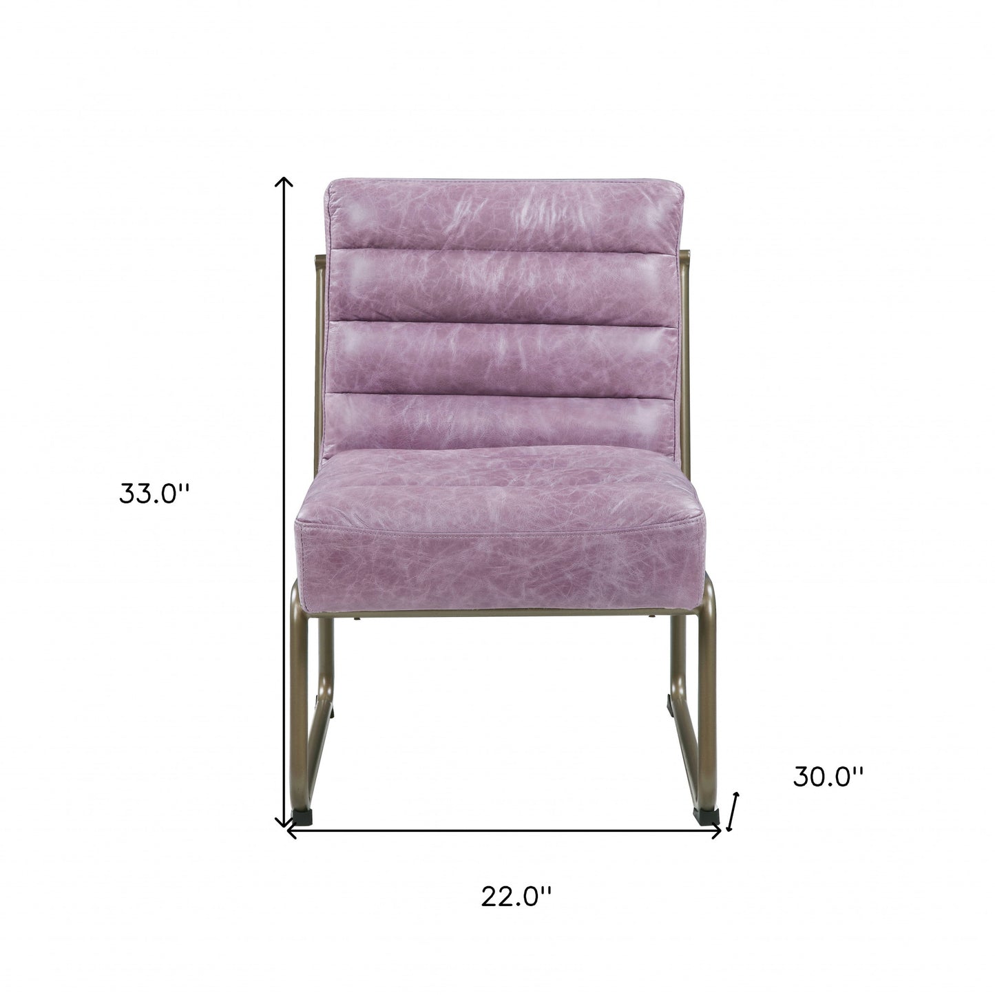 Wisteria Top Grain Leather Chair