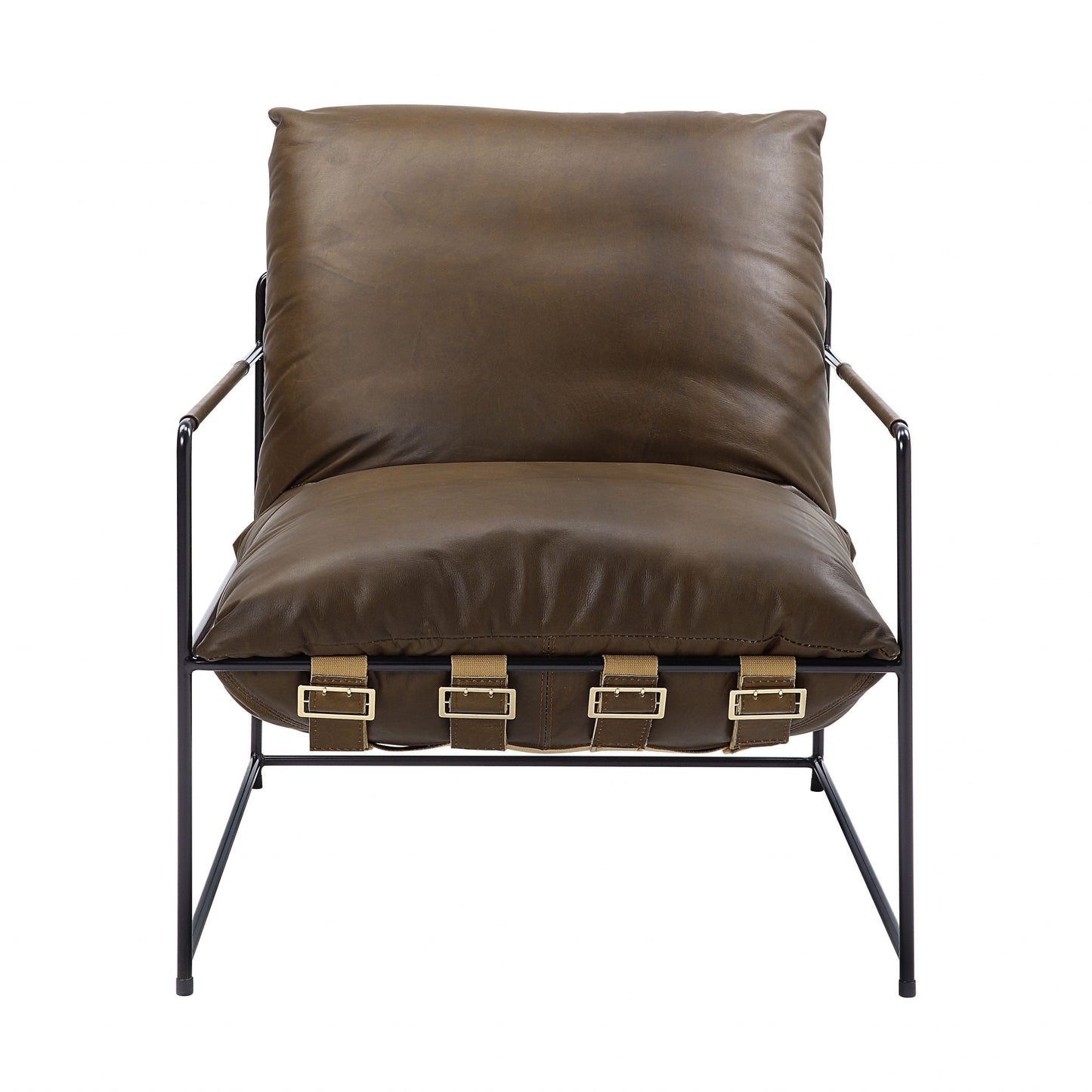 Jaxson Top Grain Leather Lounge Chair