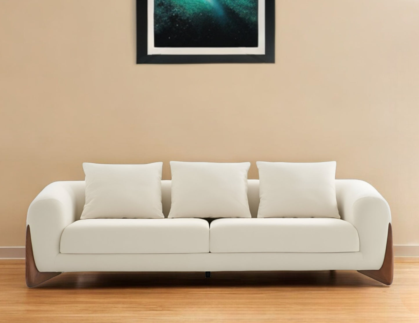 Kary Cream Sofa