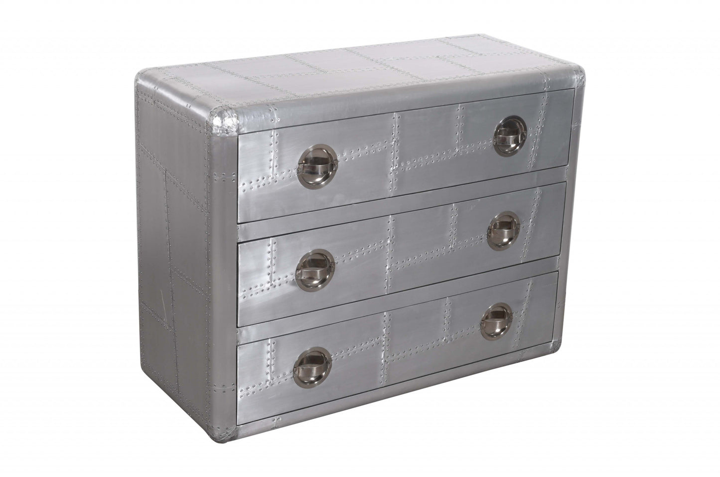 Acacia Solid Wood 4-Drawer Dresser