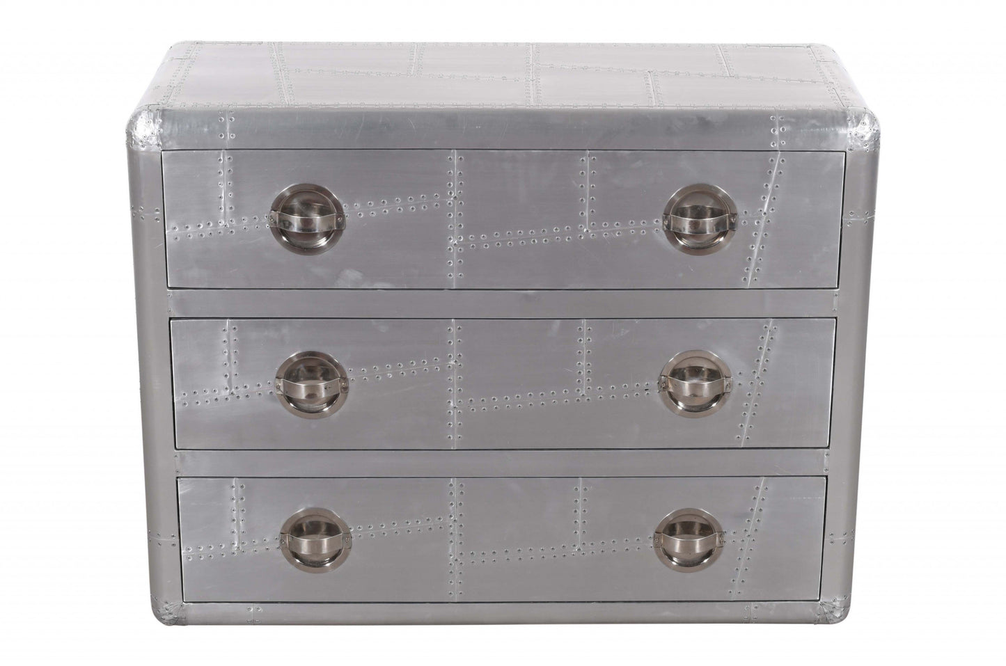 Acacia Solid Wood 4-Drawer Dresser