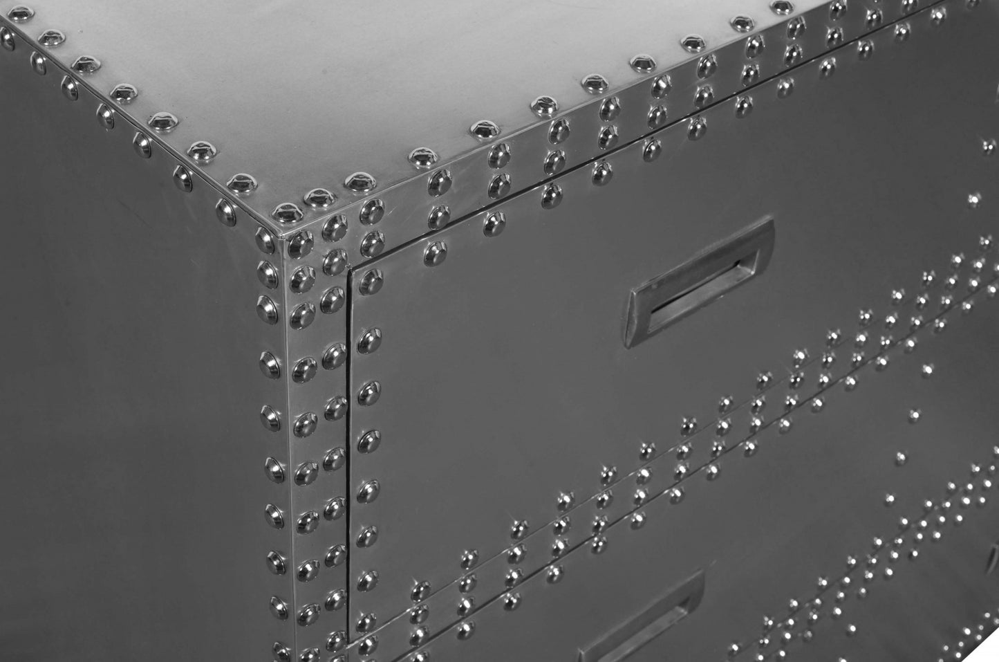 Acacia Solid Wood 3-Drawer Chest