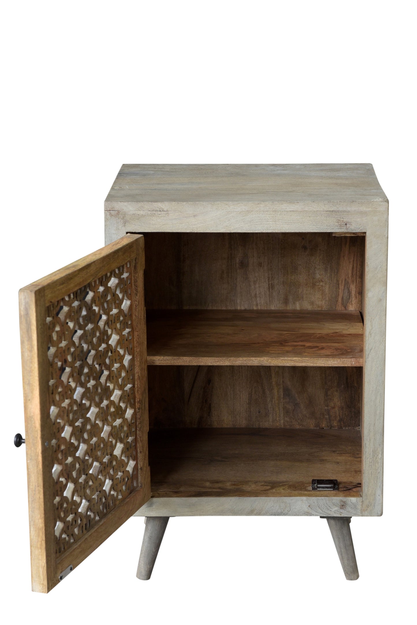 Gray Wash Nightstand