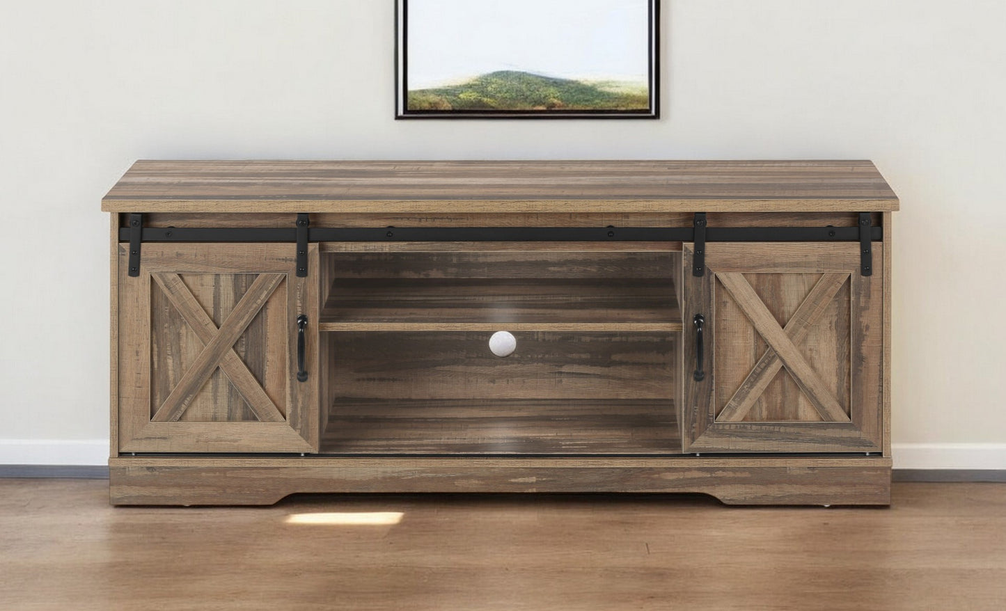 Brown Media Console