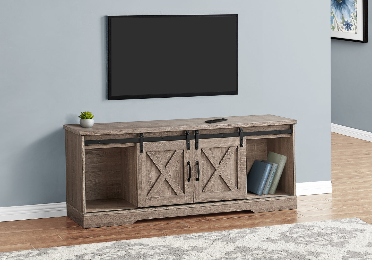 Deep Taupe Media Console