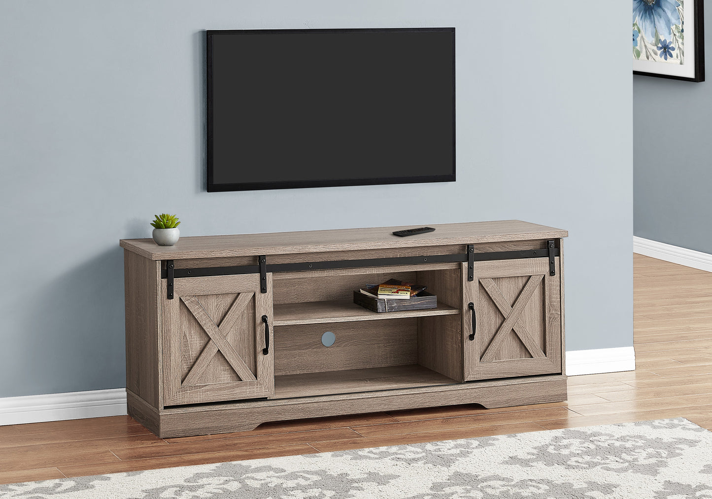 Deep Taupe Media Console
