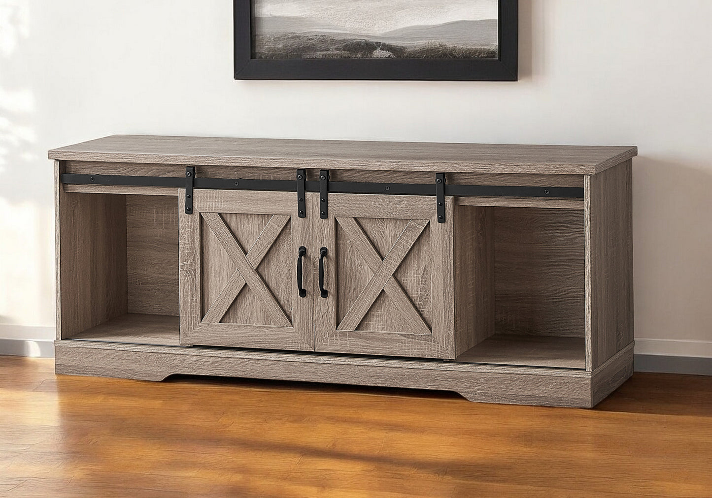 Deep Taupe Media Console