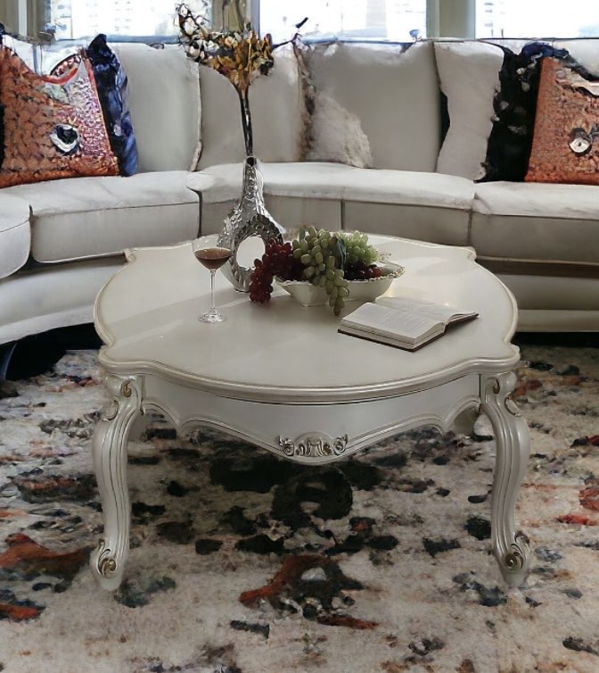 Pearl Wood Coffee Table