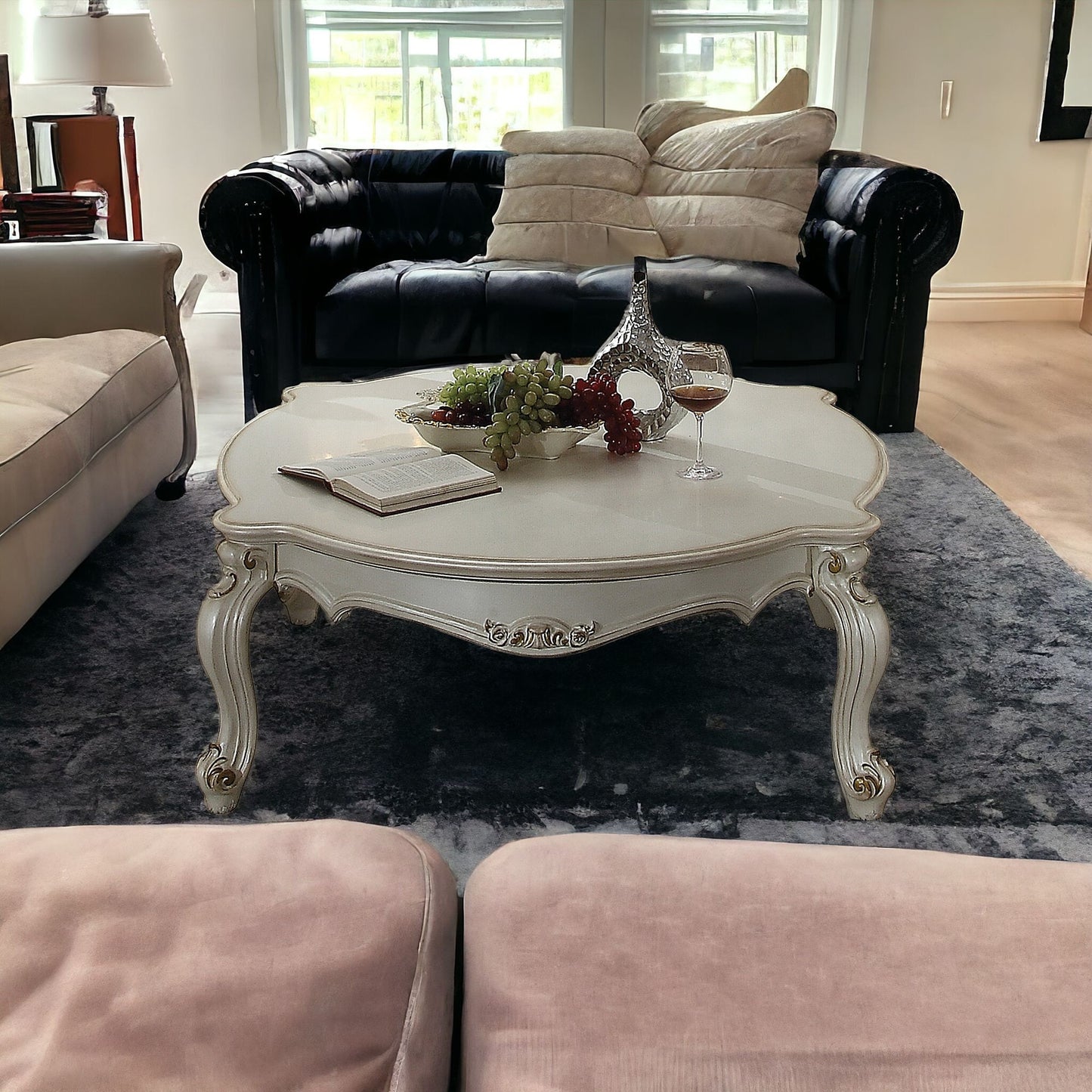 Pearl Wood Coffee Table
