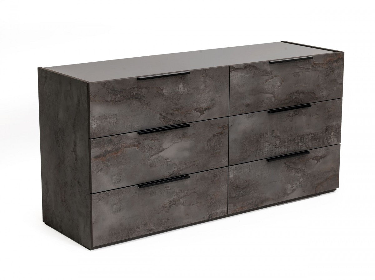 Solid Wood 5-Drawer Dresser