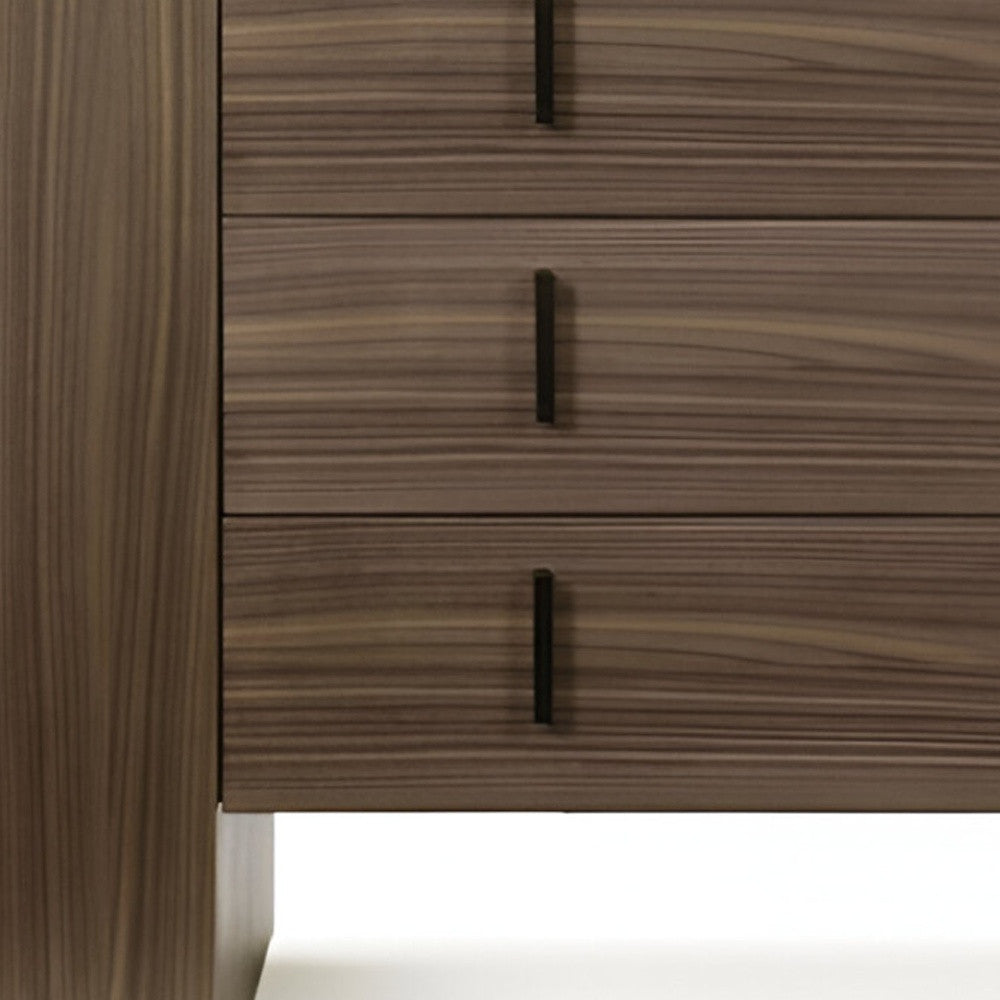 Bone White Solid Wood 6-Drawer Combo Dresser