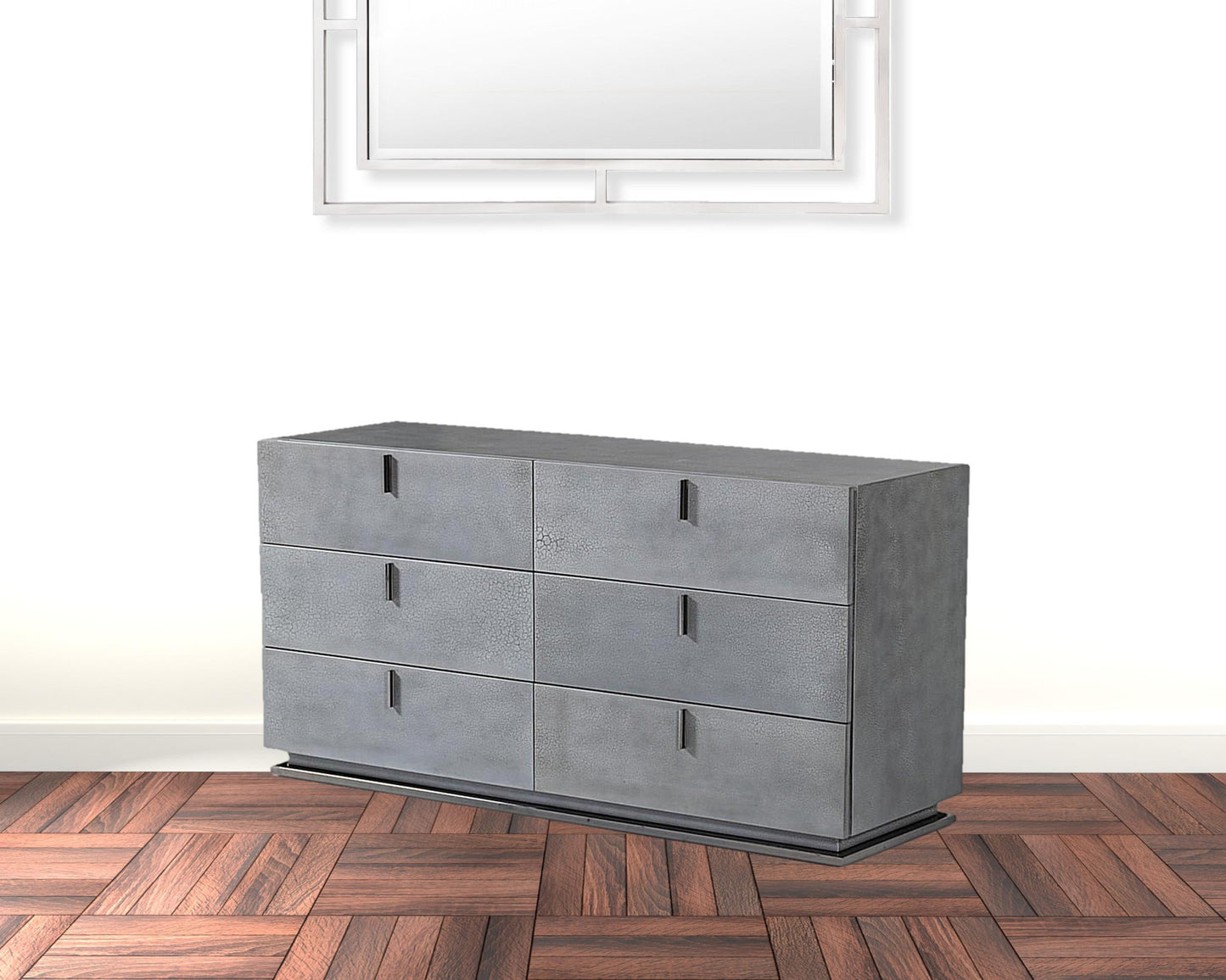 White Solid Wood Standard Chest