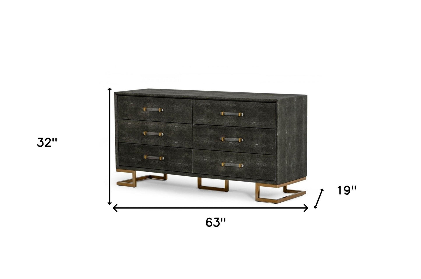 Brown Solid Wood Standard Chest