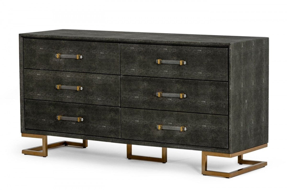 Brown Solid Wood Standard Chest