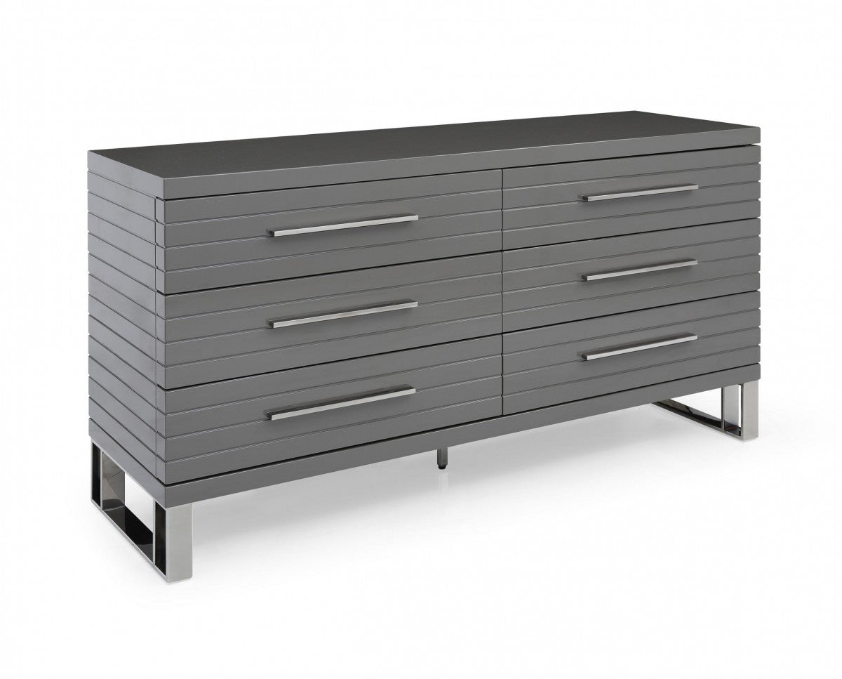 White Double Dresser