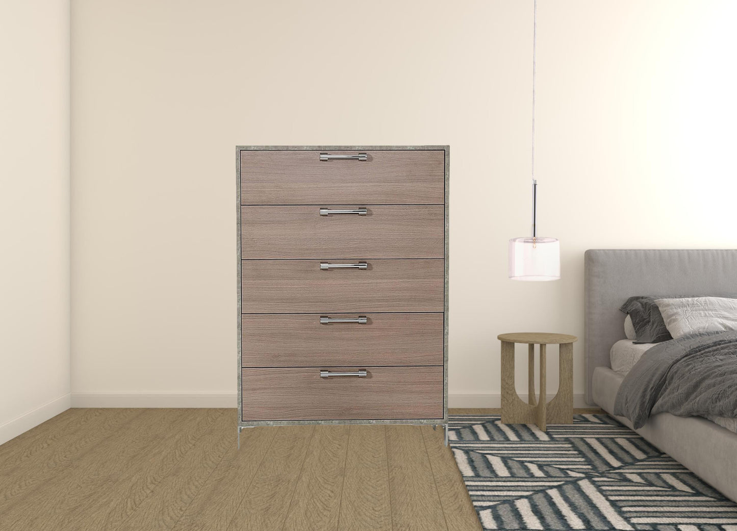 Natural Clear Finish All Wood Armoire