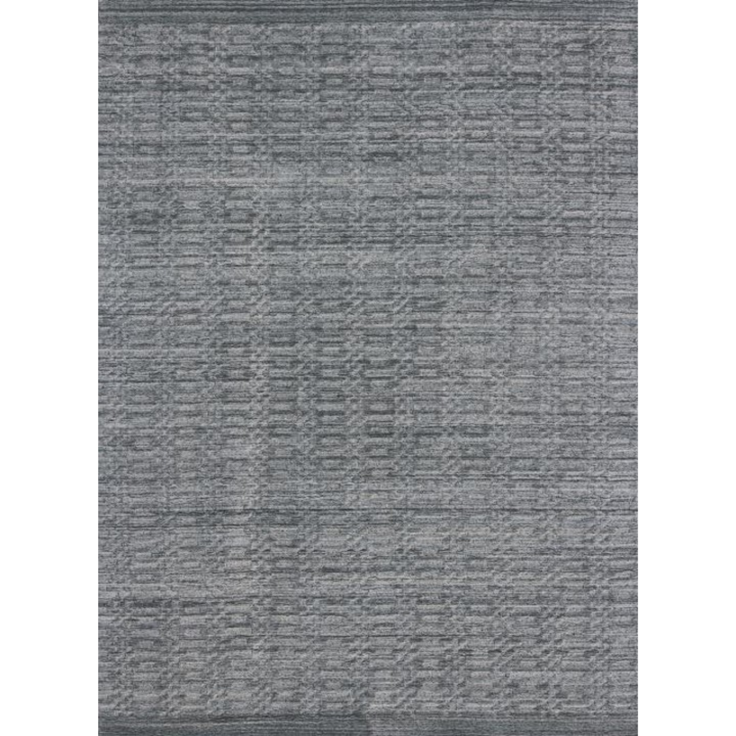 9 x 12 Blue & Charcoal Hand Loomed Rug
