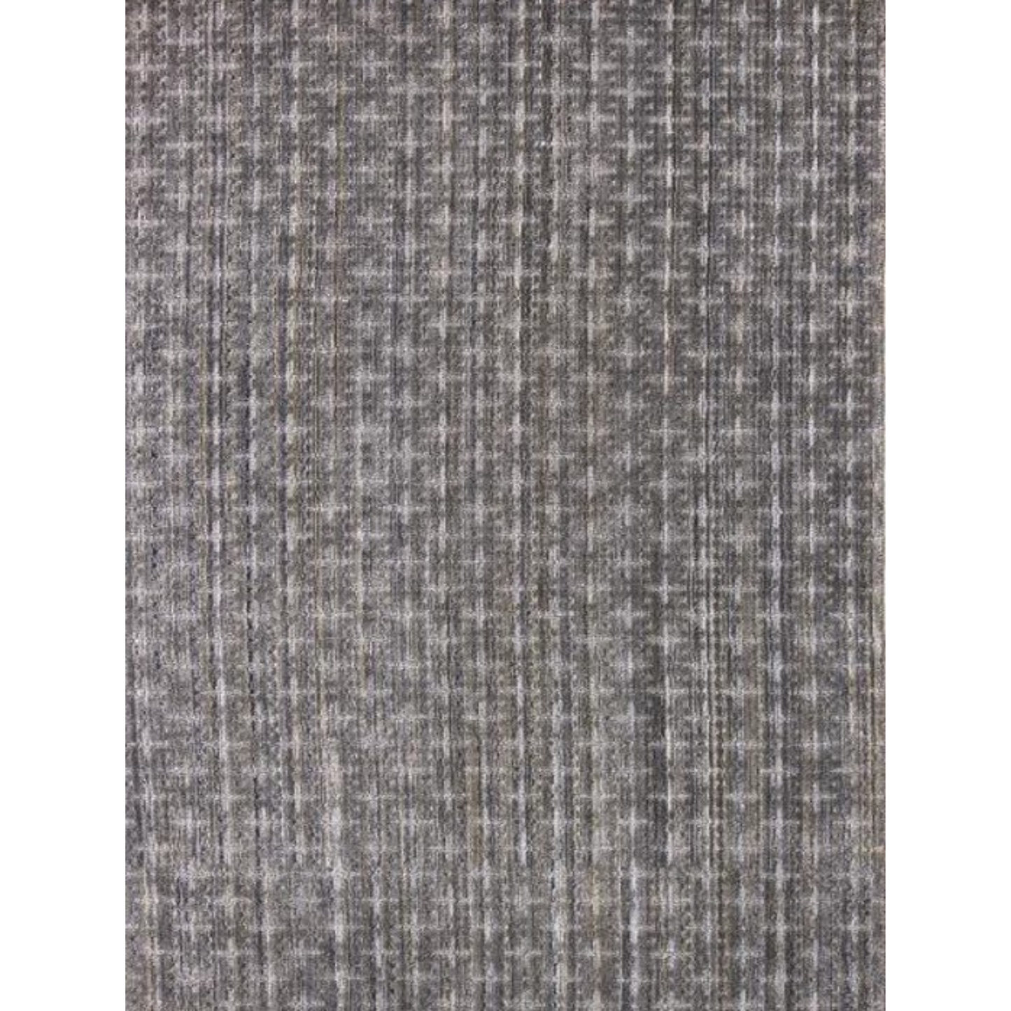9 x 12 Brown & Dark Grey Medallion Hand Loomed Rug