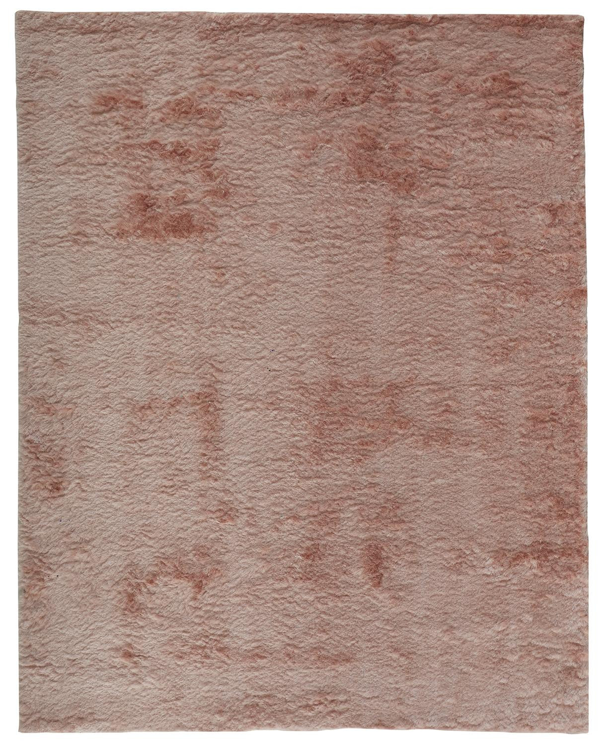 8 x 10 Pink Shag Tufted Handmade Rug