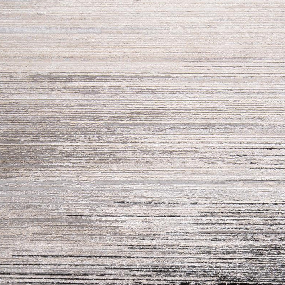 8 x 10 Black & Dark Gray Rug