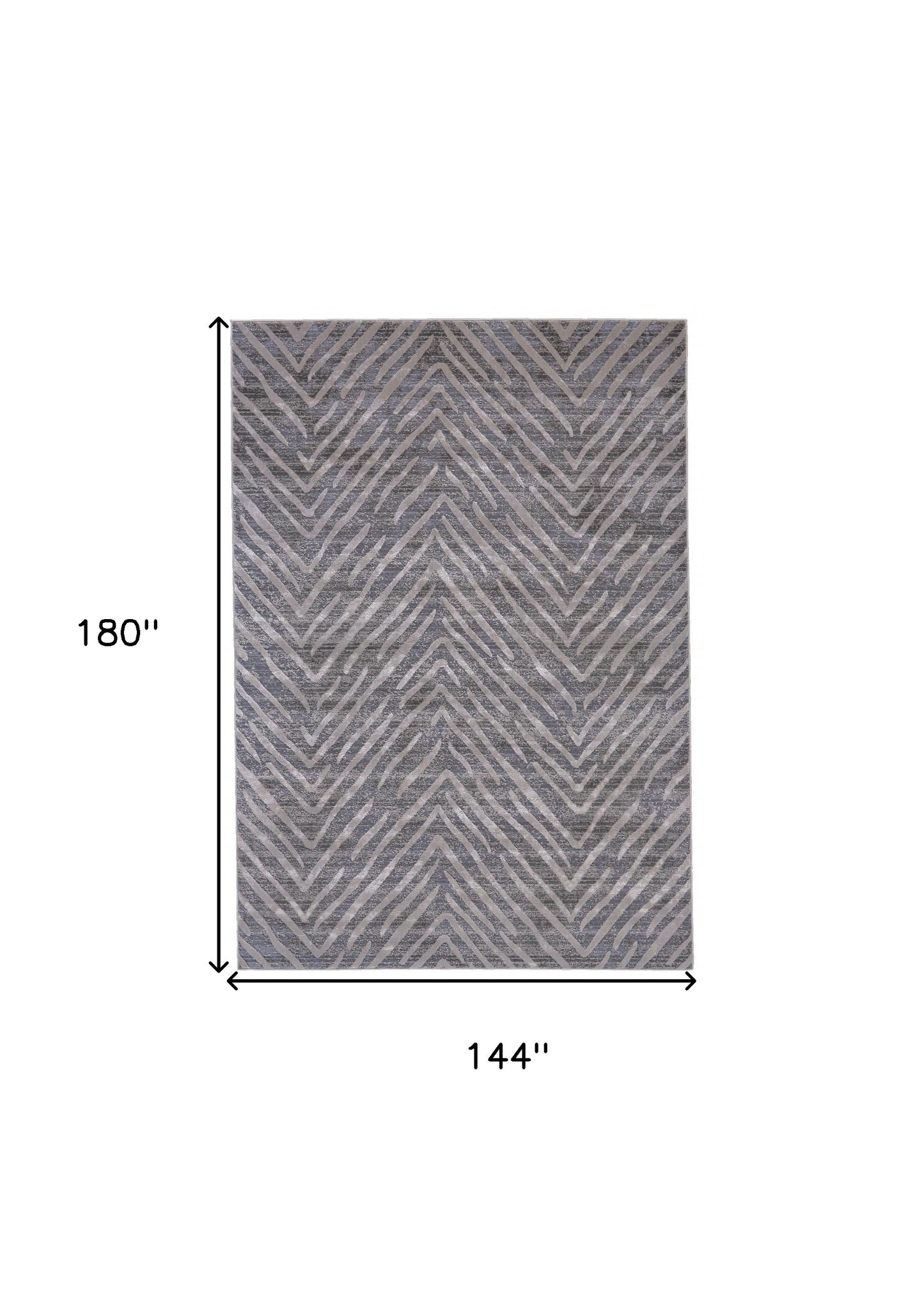 12 x 15 Gray Rug