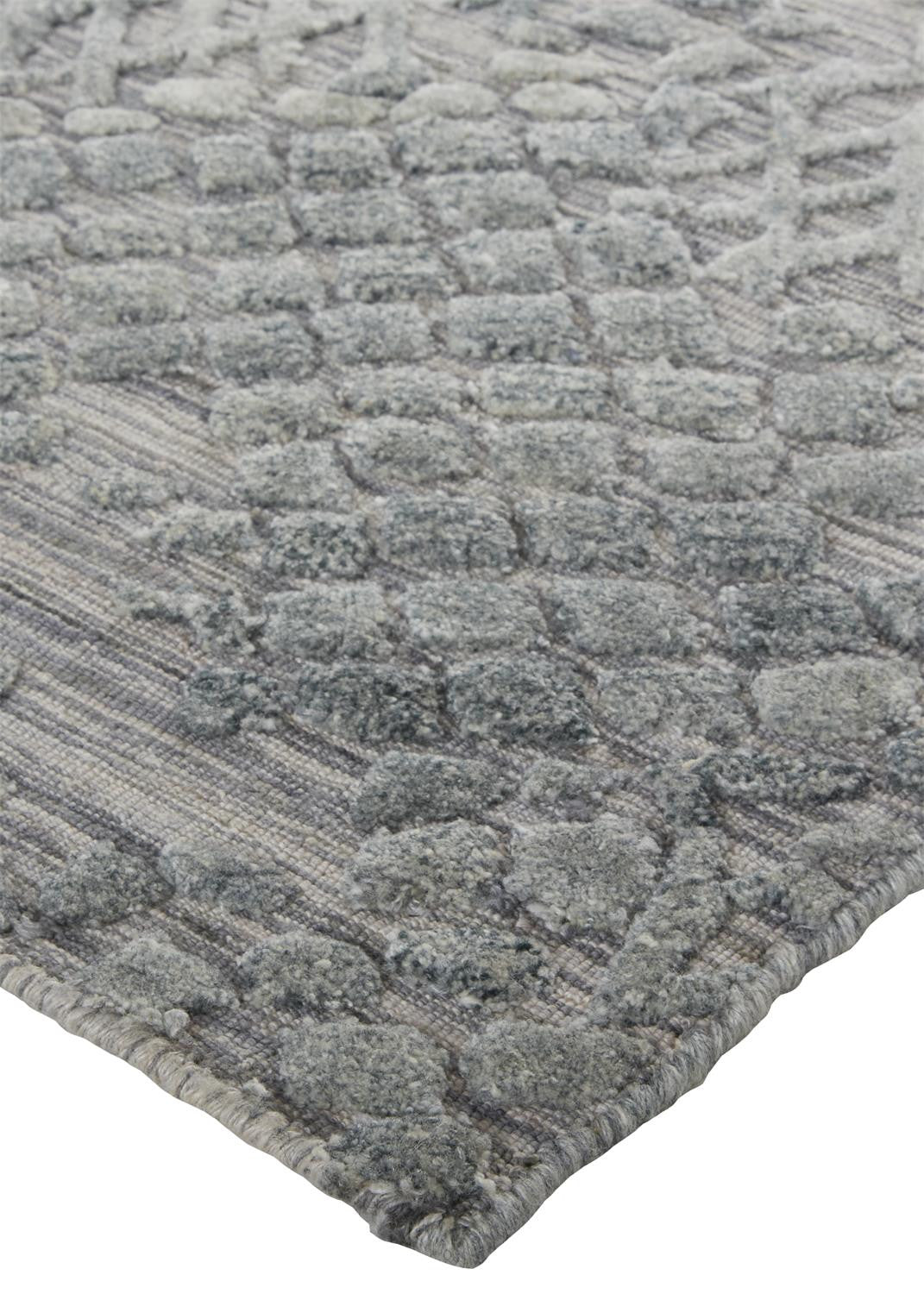 12 x 15 Gray Hand Woven Rug
