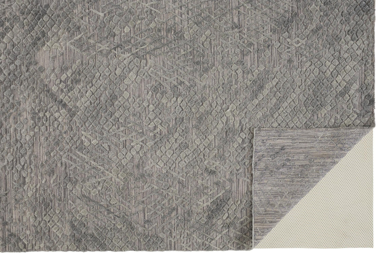 12 x 15 Gray Hand Woven Rug