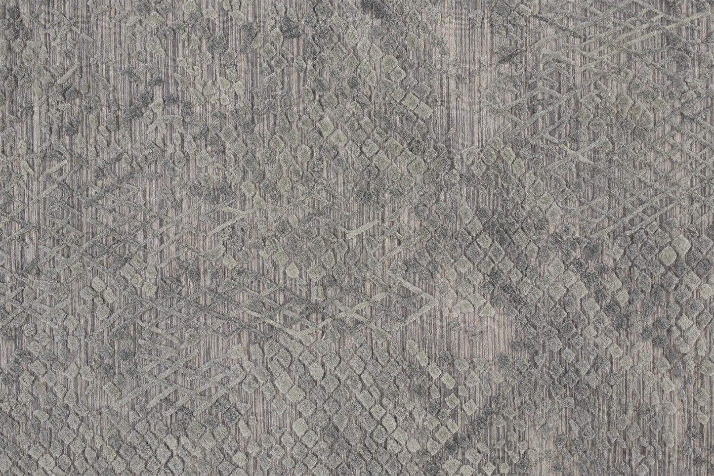 12 x 15 Gray Hand Woven Rug