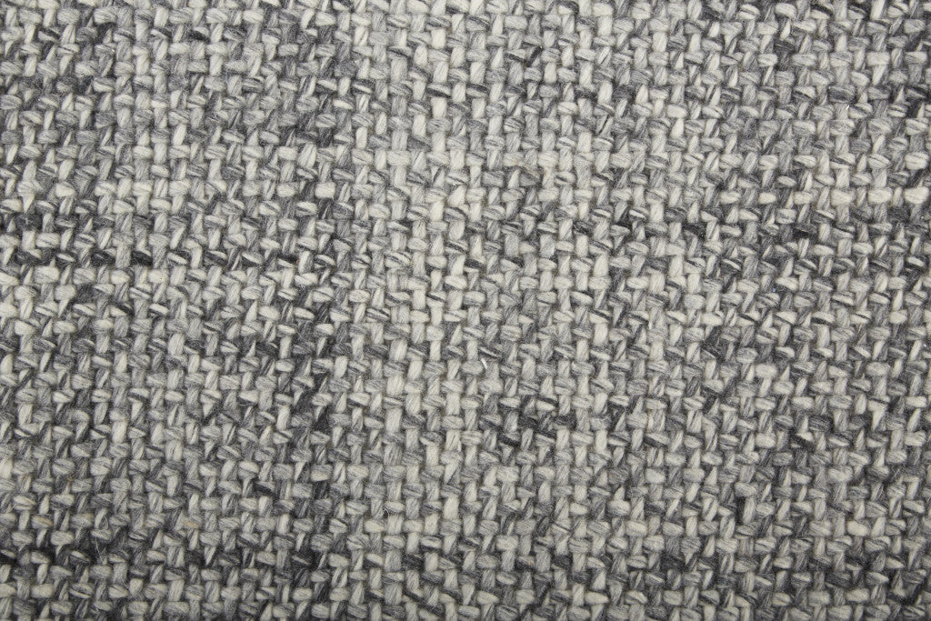 9 x 12 Gray Hand Woven Rug