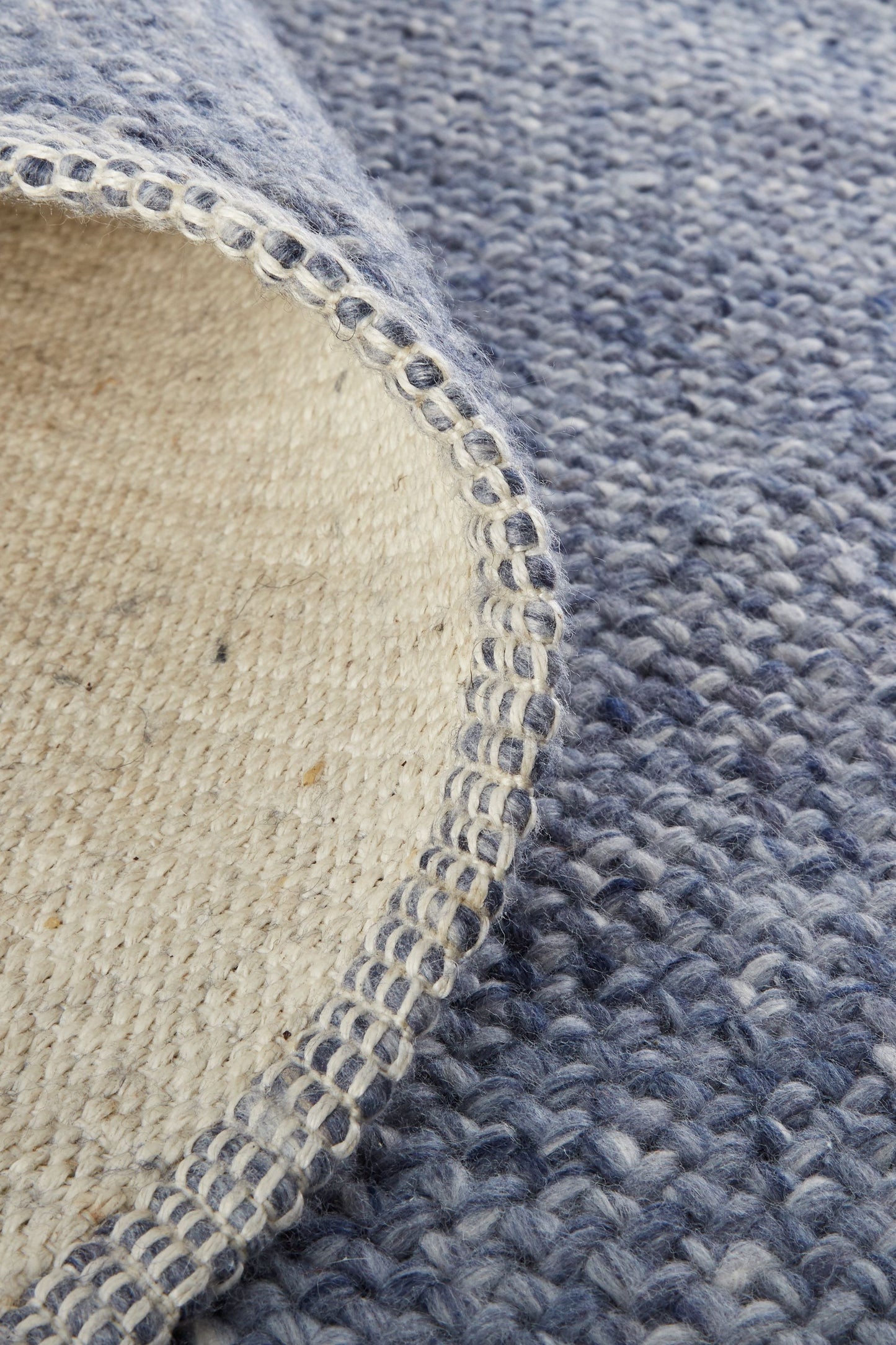 8 x 10 Blue Hand Woven Rug