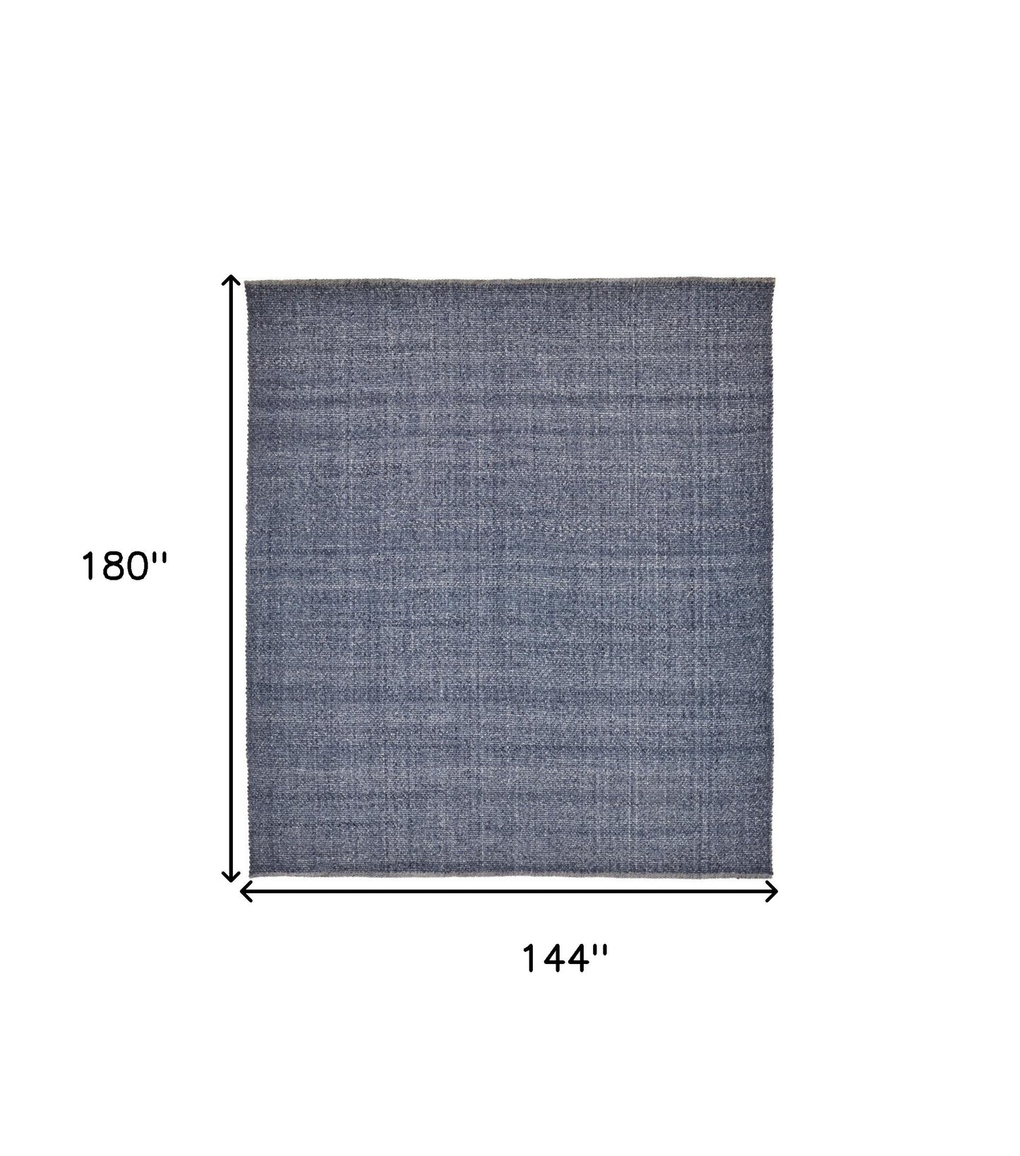 12 x 15 Blue Hand Woven Rug