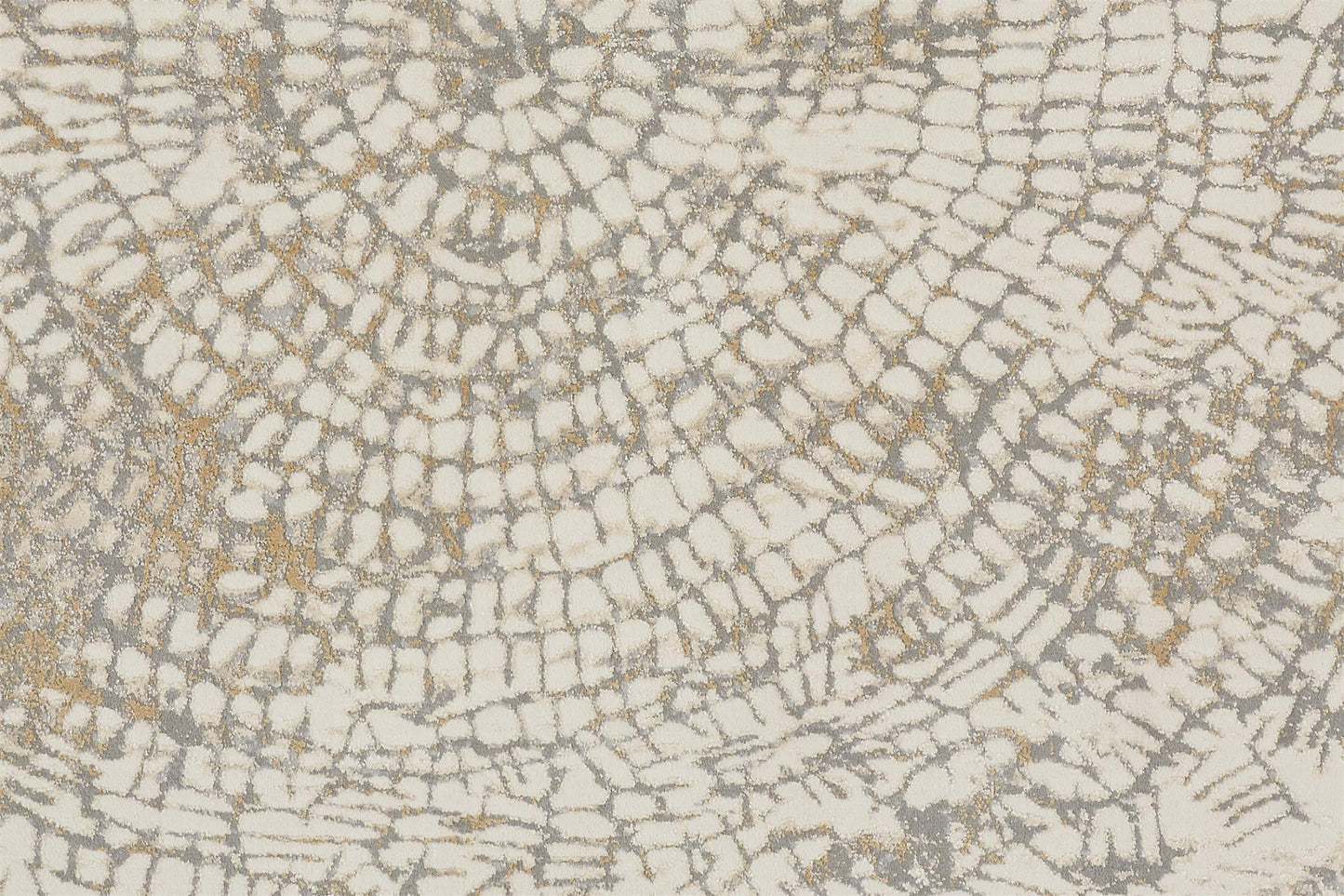 9 x 12 Ivory Tan & Gray Rug